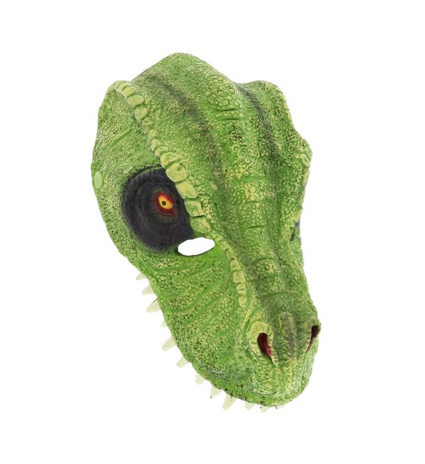 Green T-Rex Dinosaur Mask
