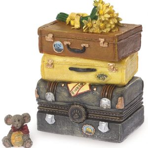 Boyds Bears Vintage Treasure Box - Rose's Travels with Gulliver McNibble
