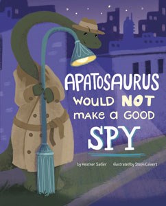 Apatosaurus Would NOT Make a Good Spy Book For Sale