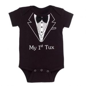 My First Tux Onesie For Sale