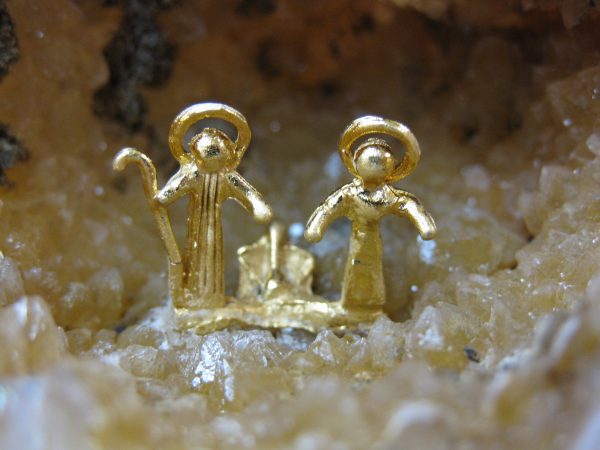 Genuine Brazil Nativity Geode For Sale #10a