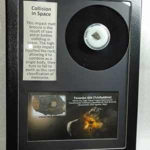 Collision in Space Meteorite Frame #3 For Sale