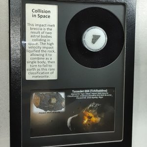 Collision in Space Meteorite Frame #4 For Sale