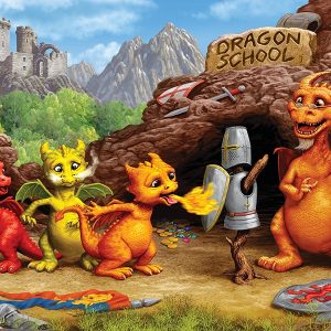 Dragon School Puzzle – 60 Pieces For Sale