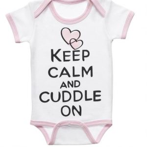 Keep Calm and Cuddle On Onesie For Sale