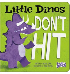 Little Dinos Don’t Hit Book For Sale