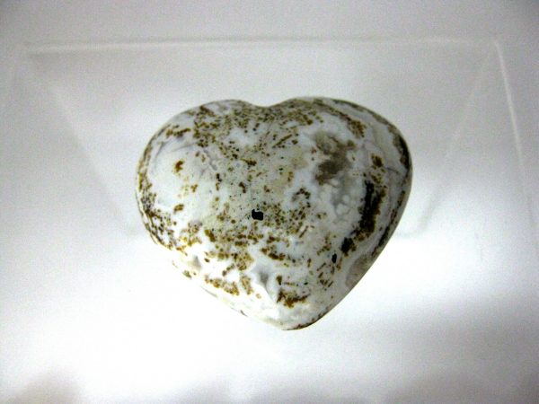 Genuine Ocean Jasper Metaphysical Polished Mineral Heart from Madagascar for Sale #11a