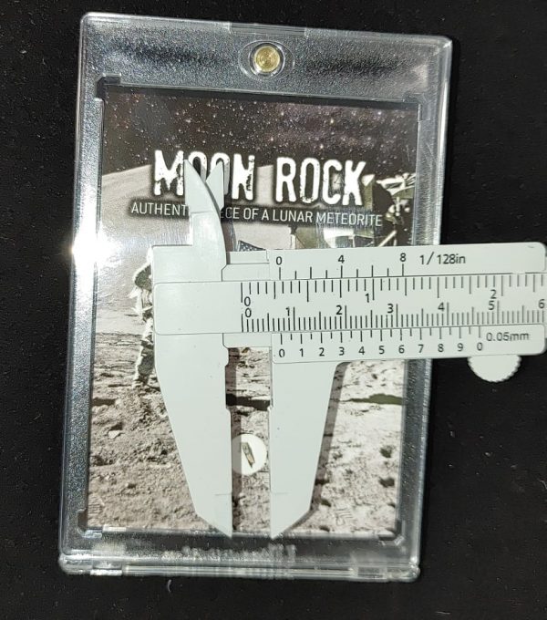 Moon Rock Lunar Meteorite Frame #8b For Sale