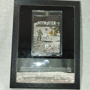 Moon Rock Lunar Meteorite Frame #9 For Sale