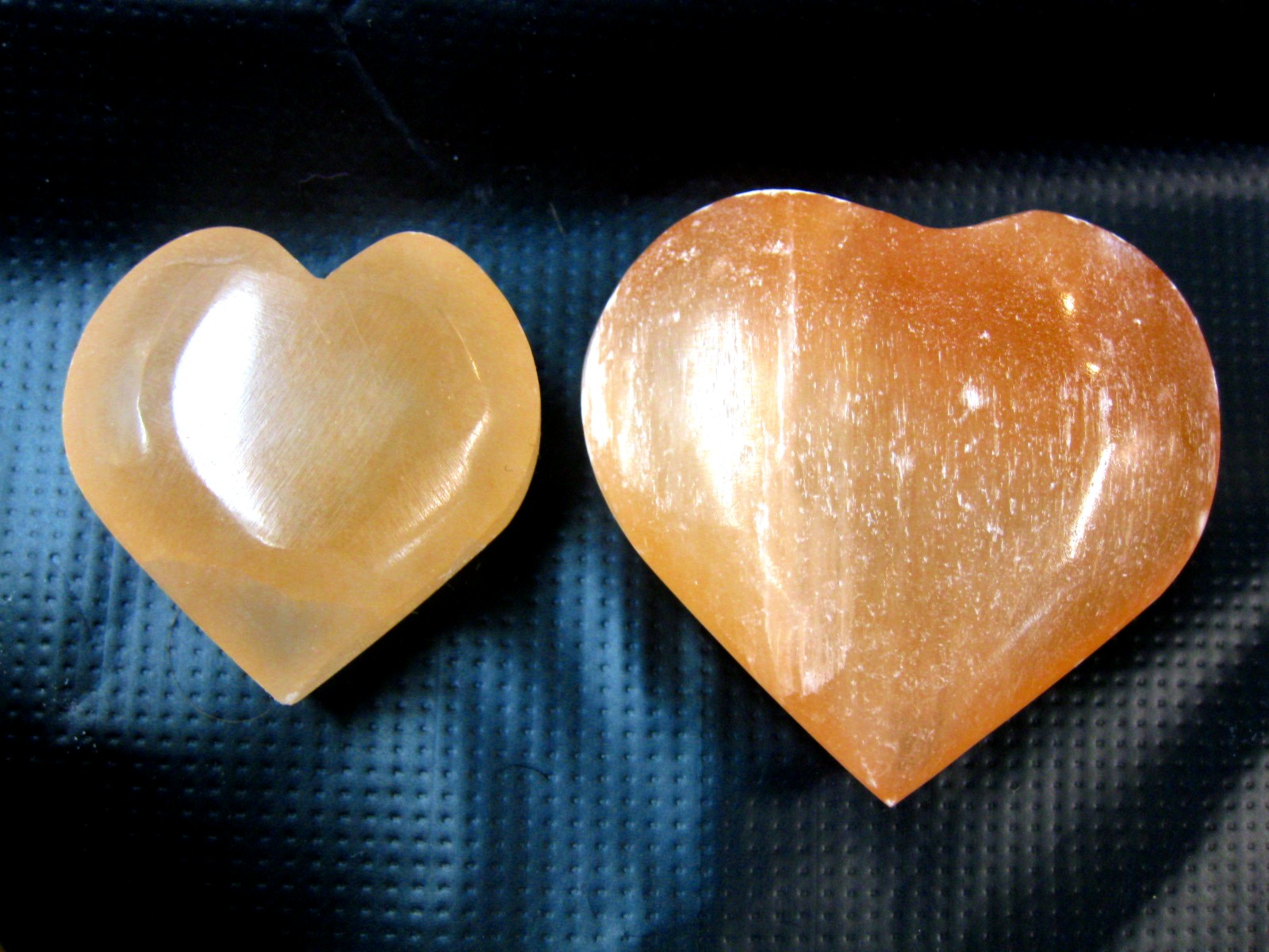 Orange-Selenite-Heart.jpg | Fossils for Sale Genuine Orange Selenite Heart For Sale