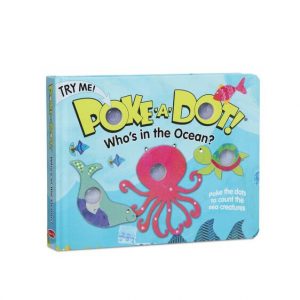 Poke-A-Dot – Who’s in the Ocean Book For Sale