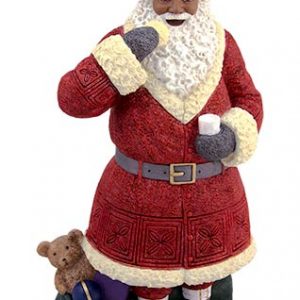 Santa with Cookie For Sale