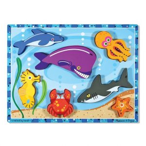 Sea Creatures Chunky Puzzle – 7 Pieces For Sale