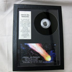 Sikhote-Alin Meteorite Frame For Sale #1