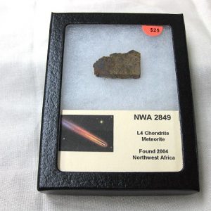 Northwest Africa Meteorite Slice #1 For Sale