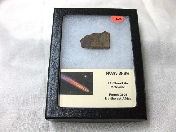 Northwest Africa Meteorite Slice #1 For Sale