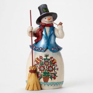 Snowman with Pipe