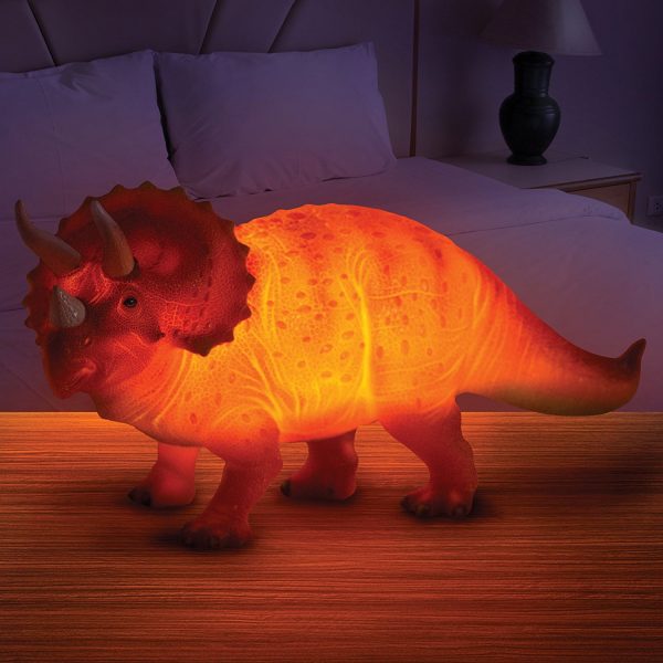 Triceratops Night Light- On
