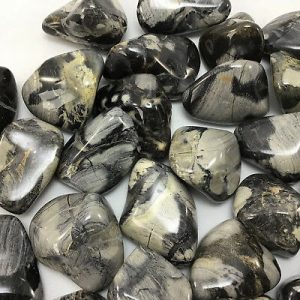 Tumbled Silver Jasper Metaphysical Stone From South Africa For Sale