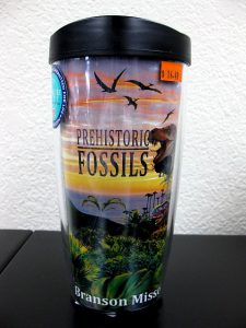 Prehistoric Fossils Cretaceous Sunset Tumbler-1