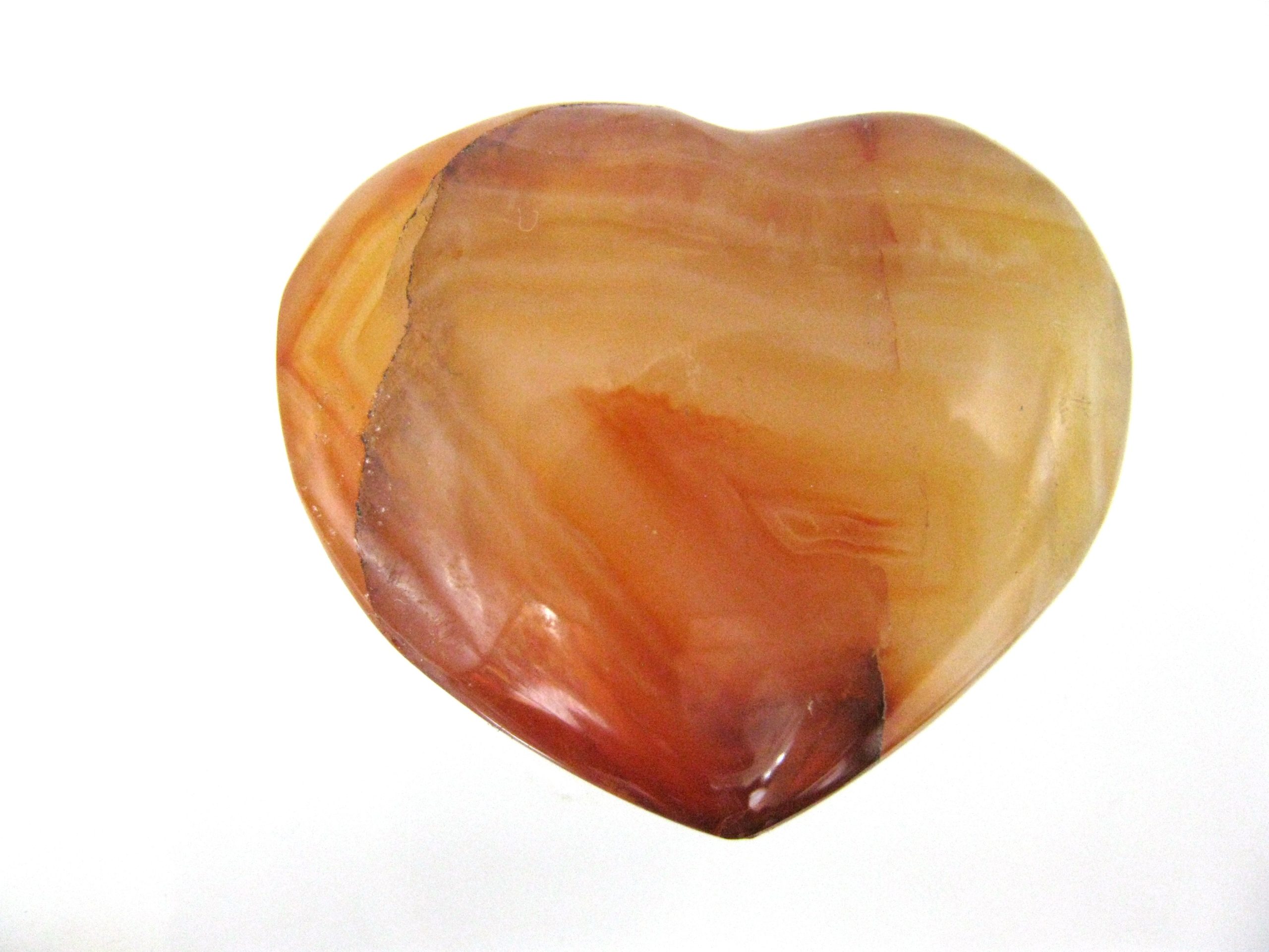 metaphysical-carnelian-polished-heart-2a-scaled-1.jpg | Fossils for Sale Genuine Carnelian Metaphysical Polished Mineral Heart from Madagascar for Sale. #2a