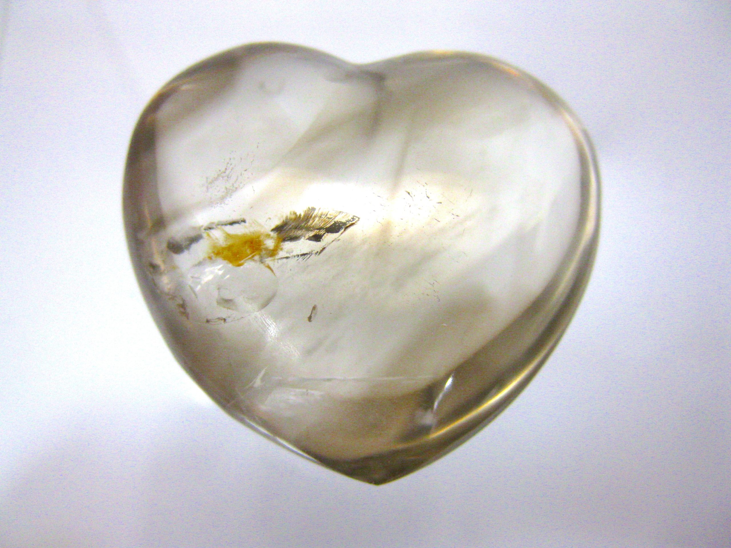 metaphysical-smoky-quartz-polished-heart-1a-scaled-1.jpg | Fossils for Sale Genuine Smoky Quartz Metaphysical Polished Mineral Heart from Madagascar for Sale. #1a