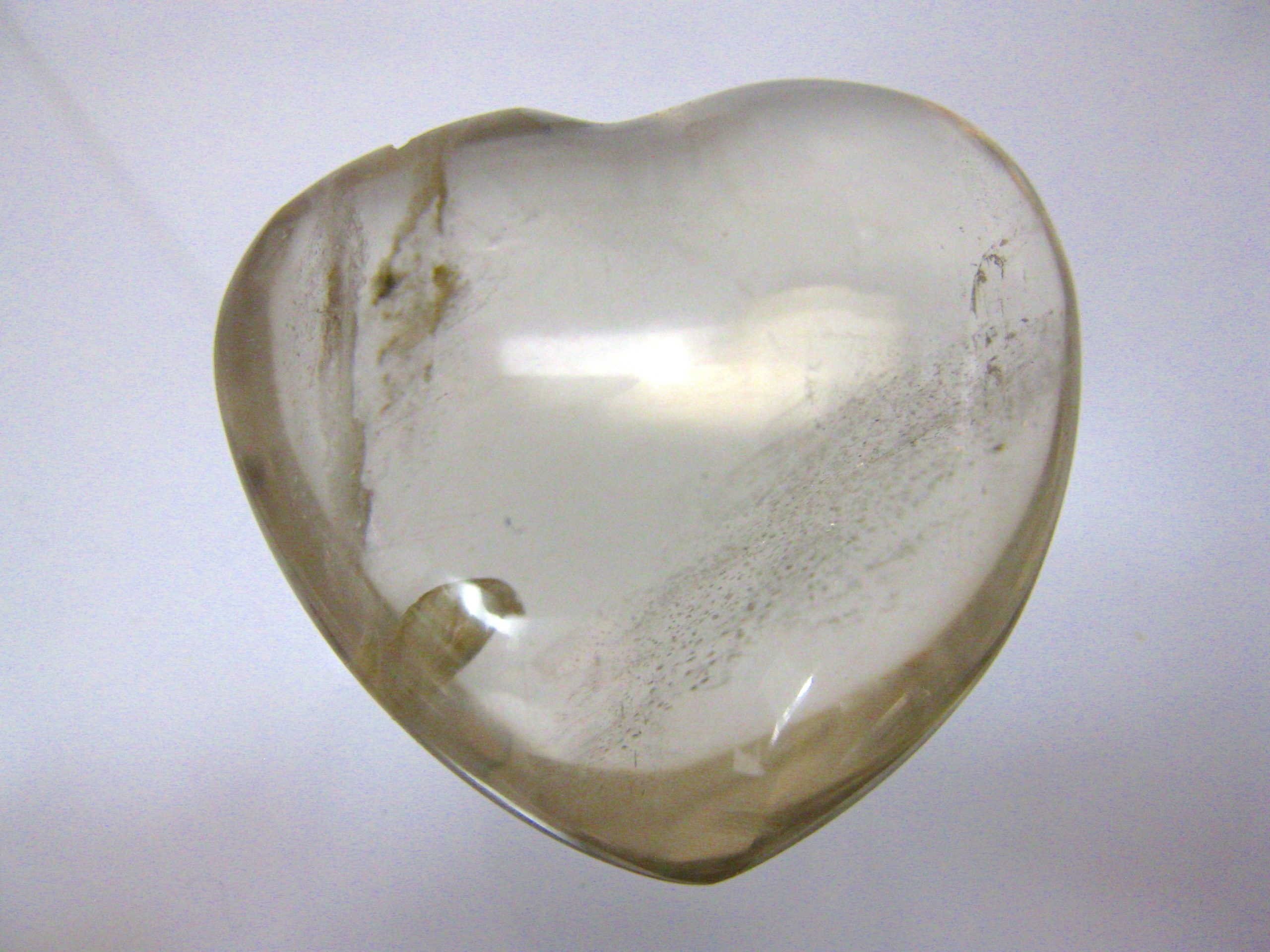 metaphysical-smoky-quartz-polished-heart-3a-scaled-1.jpg | Fossils for Sale Genuine Smoky Quartz Metaphysical Polished Mineral Heart from Madagascar for Sale. #3a