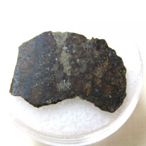 Meteorite Thin Slice in Gem Jar For Sale #5