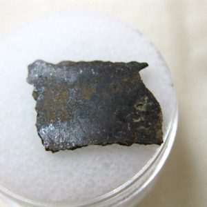 Meteorite Thin Slice in Gem Jar For Sale #7