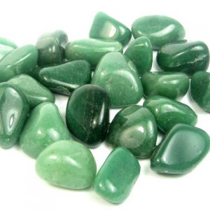 Tumbled Green Aventurine Metaphysical Stone From Brazil For Sale