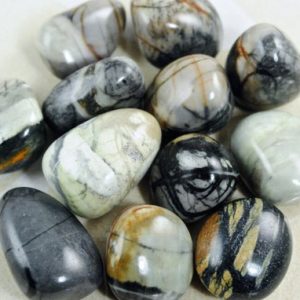 Tumbled Picasso Marble Metaphysical Stone From USA For Sale