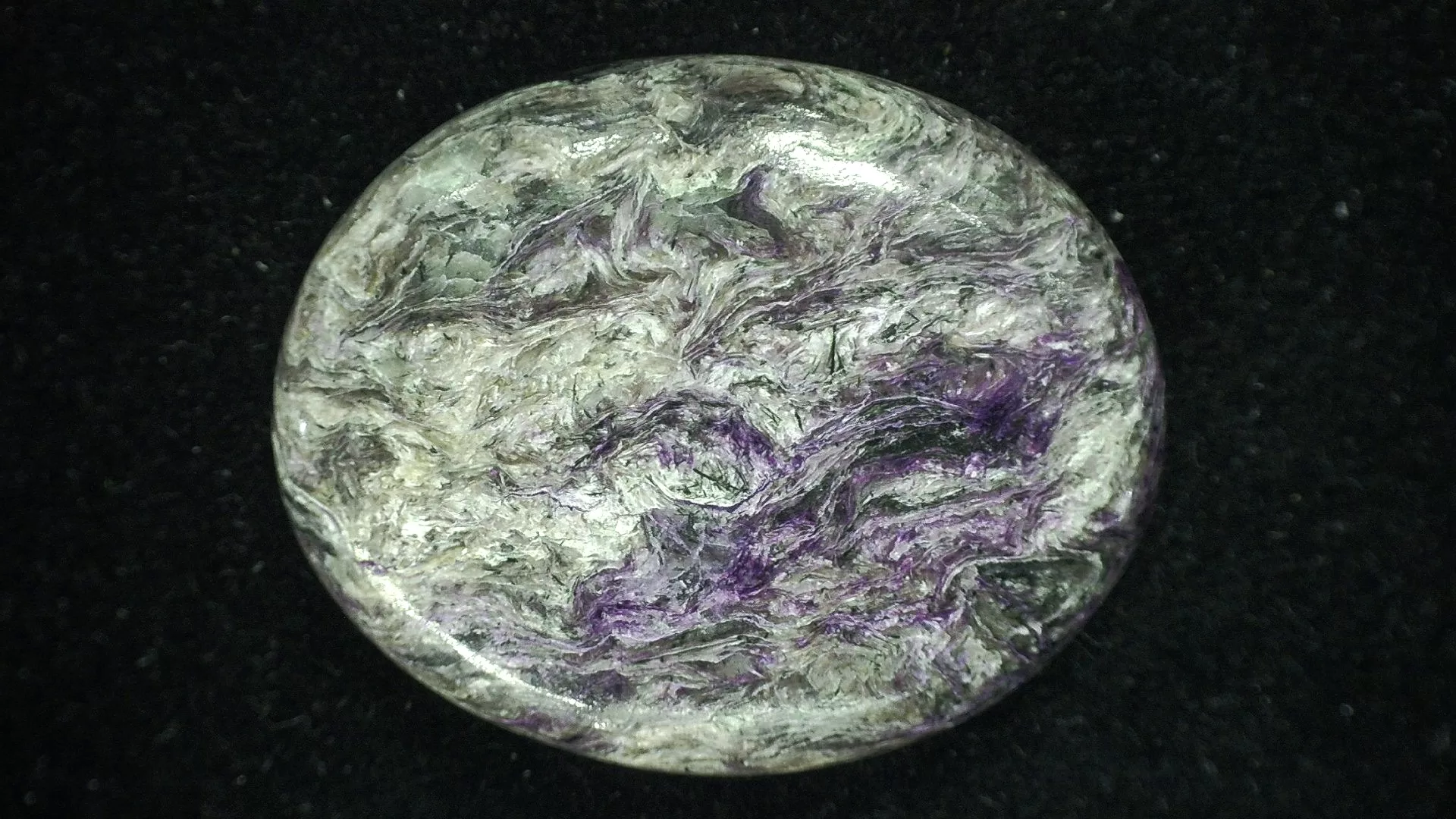 Charoite cabochon 5 | Fossils for Sale Charoite Cabochon #5 For Sale