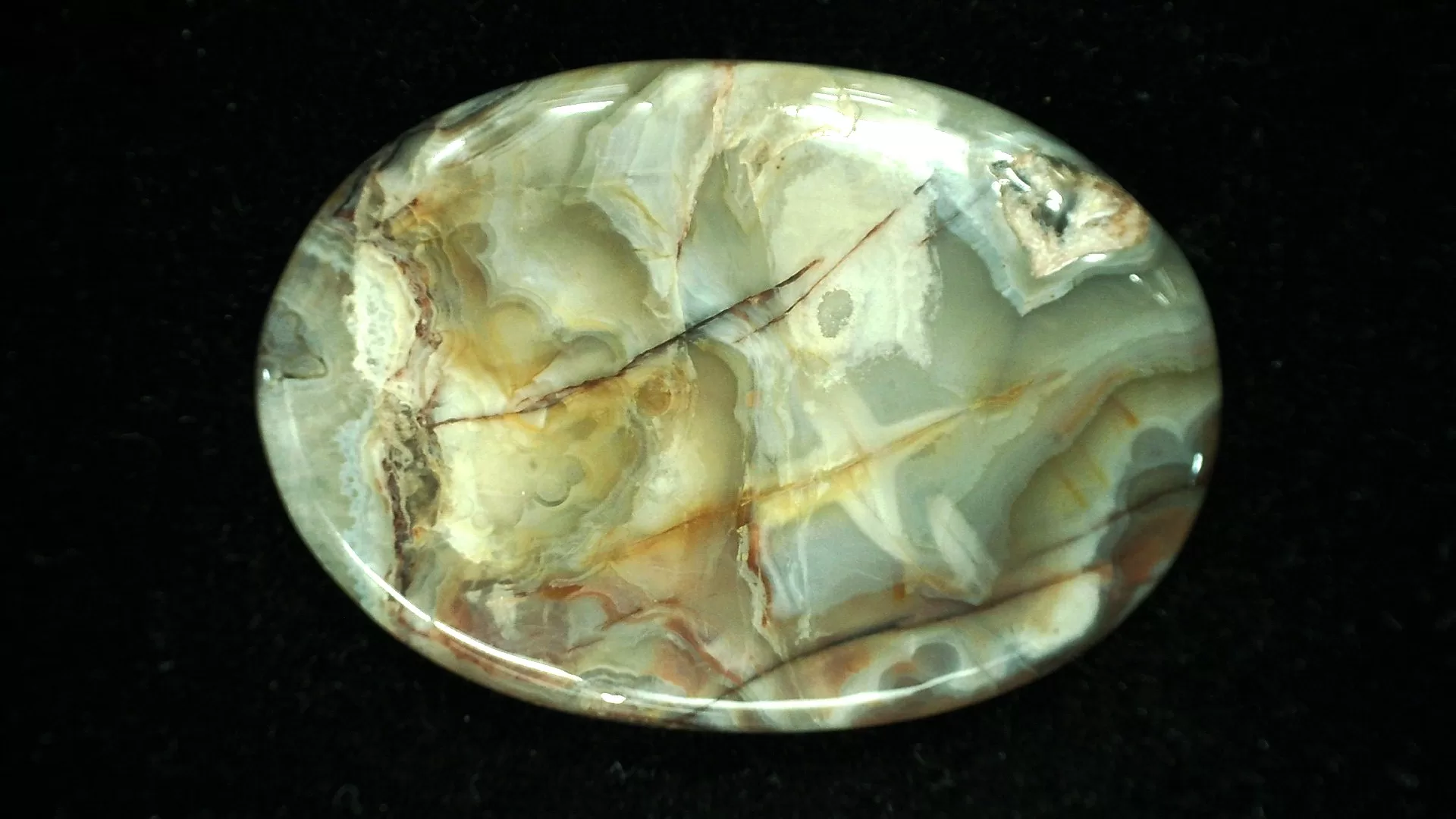 Dragon Blood Jasper Cabochon 3 | Fossils for Sale Dragon Blood Jasper Cabochon #3 For Sale