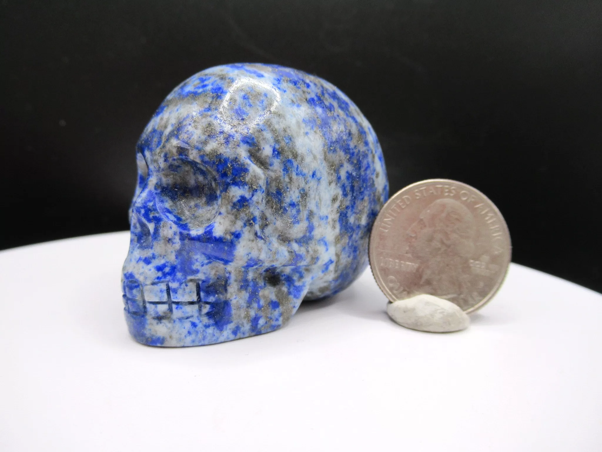 Lapis Lazuli Metaphysical Skull 1 | Fossils for Sale Polished Lapis Lazuli Metaphysical Skull for Sale #1