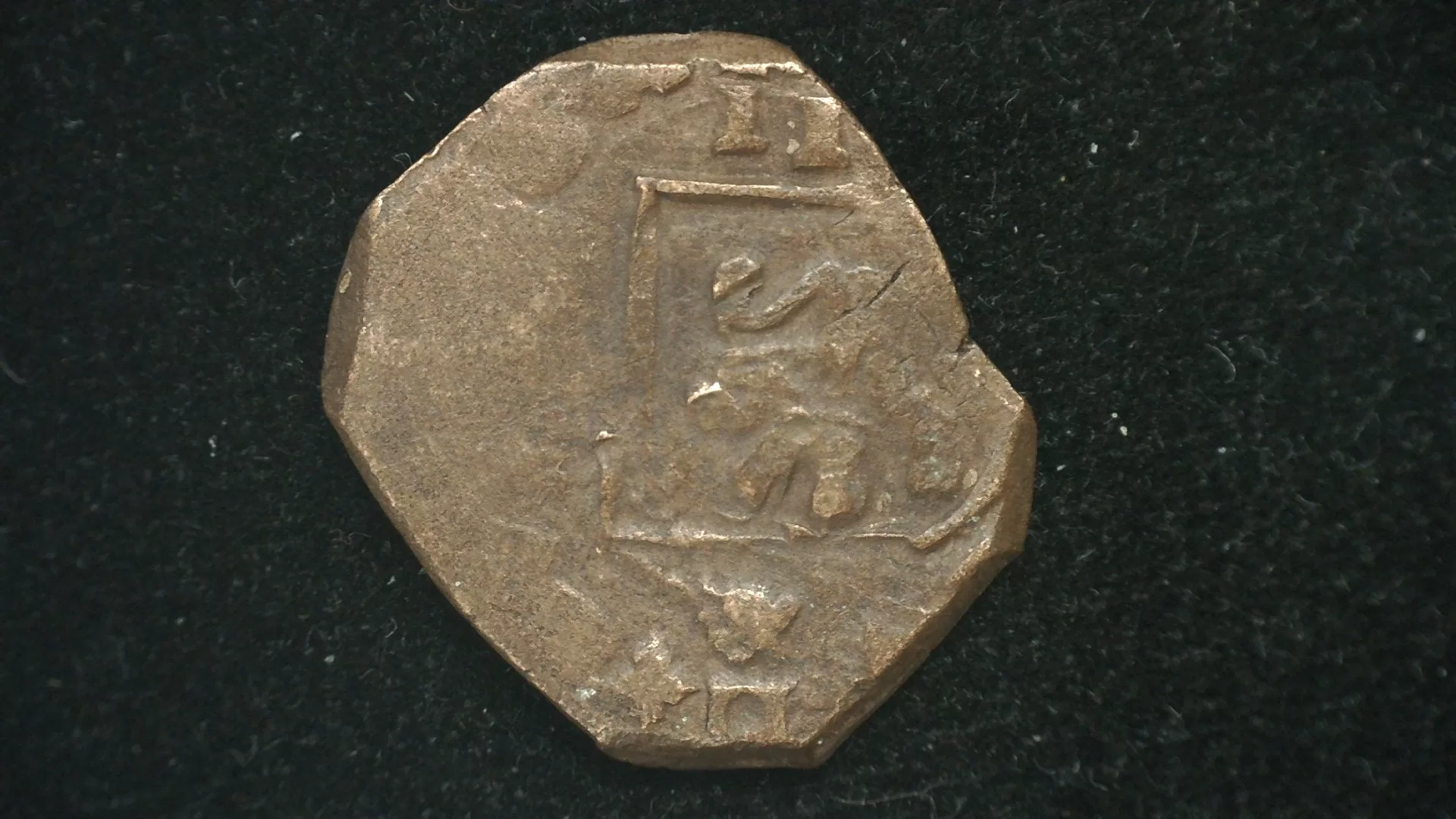 Spanish Pirate Age Coin or Blanca 28 | Fossils for Sale Genuine Spanish Pirate Age or Blanca Coin for Sale from Spain #28