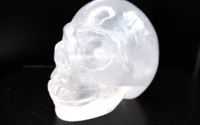 Polished Skull for Sale | White Quartz #4