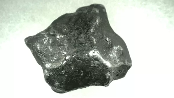 Genuine Agoudal Meteorite in Gem Jar For Sale #35b