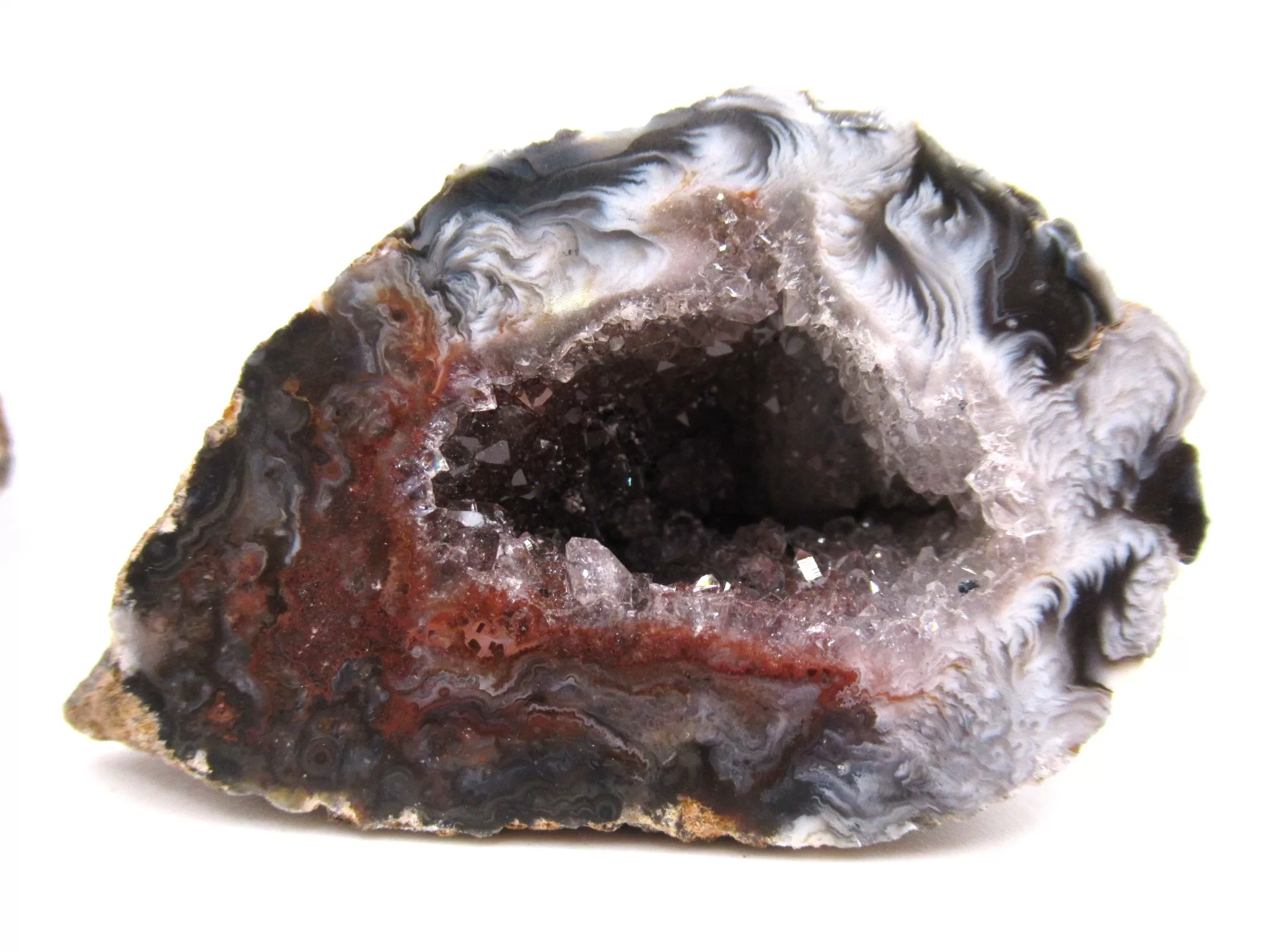Jurassic Brazilian Geode Pair 18b | Fossils for Sale Genuine Jurassic Age Brazilian Geode Pair For Sale from Brazil #18b