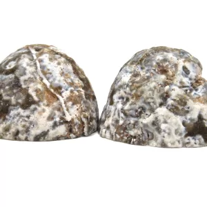 Genuine Jurassic Age Brazilian Geode Pair For Sale from Brazil #22