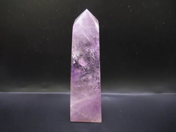 Genuine Amethyst Metaphysical Obelisk For Sale #1b