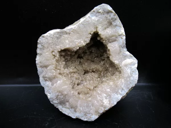 Genuine Mississippian Age Geode Pair For Sale From Keokuk, Iowa #8a