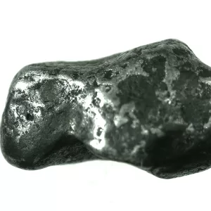 Genuine Agoudal Meteorite in Gem Jar For Sale #5