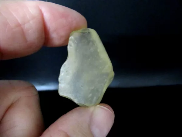 Genuine Libyan Desert Glass Tektite For Sale #15a