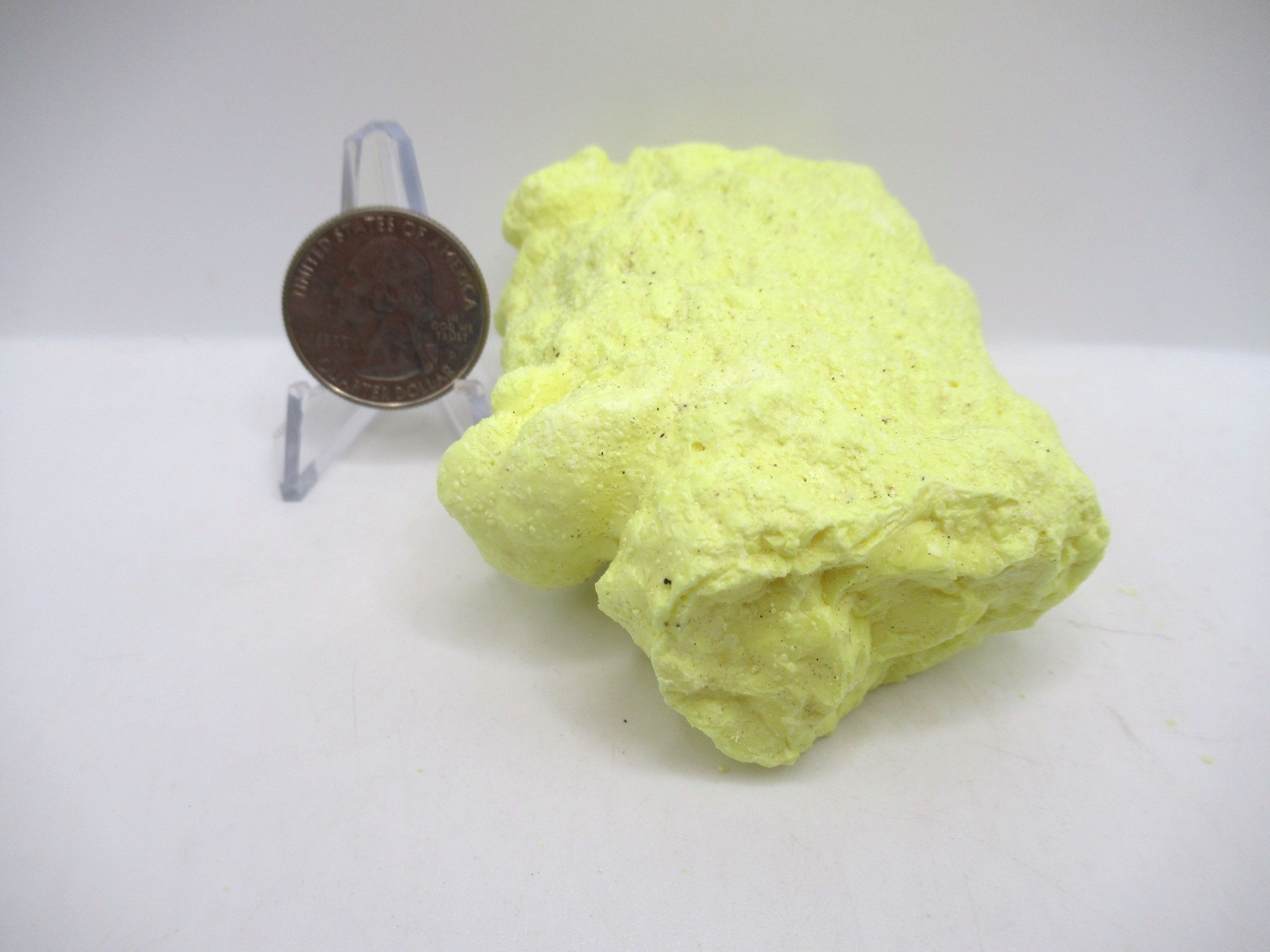 Large Louisiana Sulfur Specimen 20b | Fossils for Sale Genuine Large Sulfur for Sale from Louisiana #20b