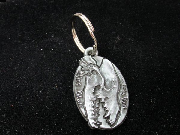 Dire Wolf Metallic Keychain For Sale