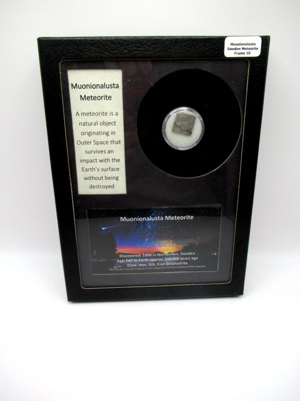 Genuine Muonionalusta Meteorite Frame For Sale from Sweden #10
