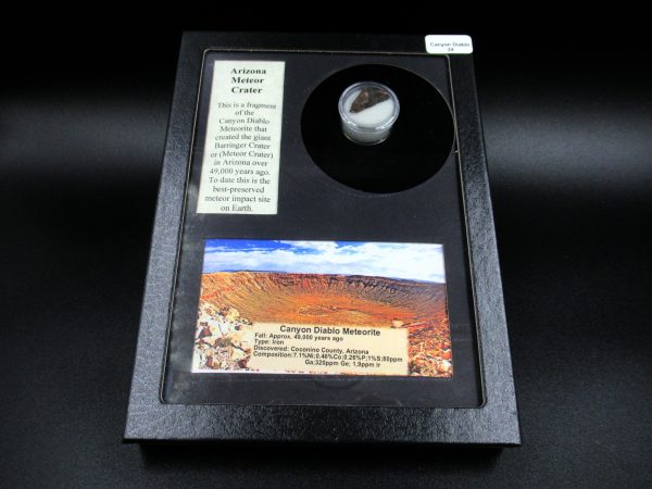Genuine Canyon Diablo Meteorite Frame For Sale from Arizona #24