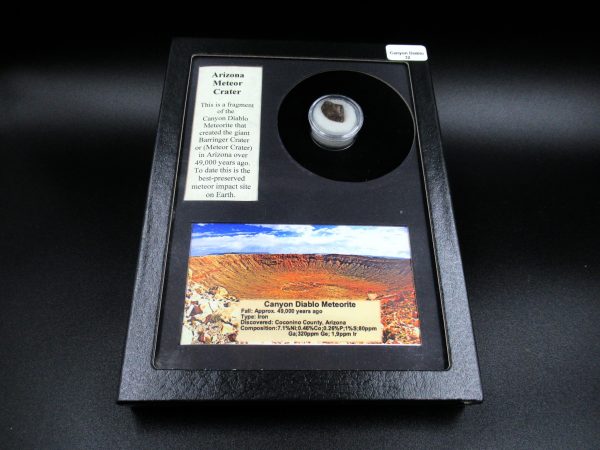 Genuine Canyon Diablo Meteorite Frame For Sale from Arizona #32