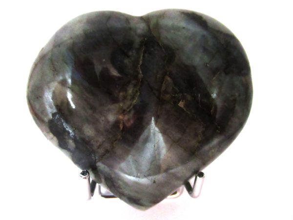 General Labradorite Polished Mineral Heart For Sale #2a
