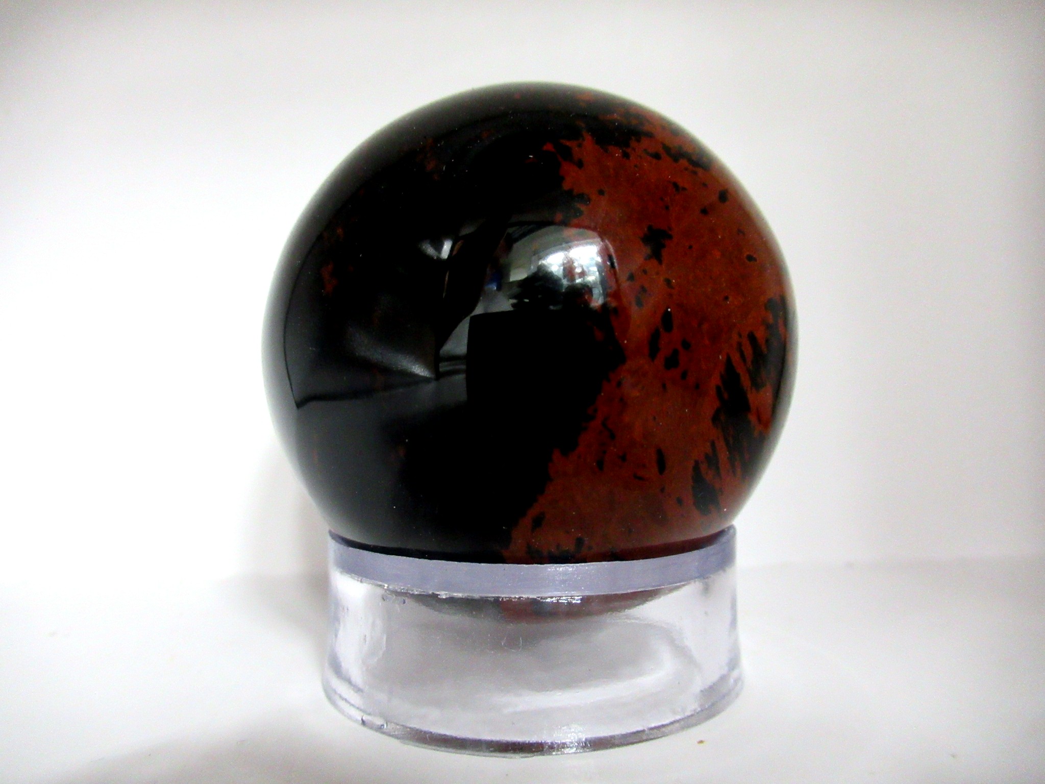 Mexico Mahogany Obsidian Sphere 16a | Fossils for Sale General Mahogany Obsidian Sphere Mineral From Mexico For Sale #16a
